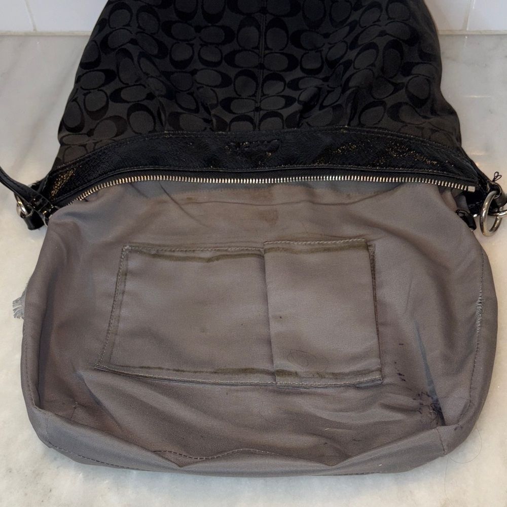 Coach Bag Purse Handbag Y2K Vintage Signature Ashley Hobo Crossbody Shoulder Bag - Picture 13 of 16